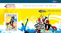 Desktop Screenshot of originallobsterfestival.com